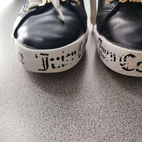 Juicy Couture Chatter Black Sneakers Size 10 - Picture 8 of 9